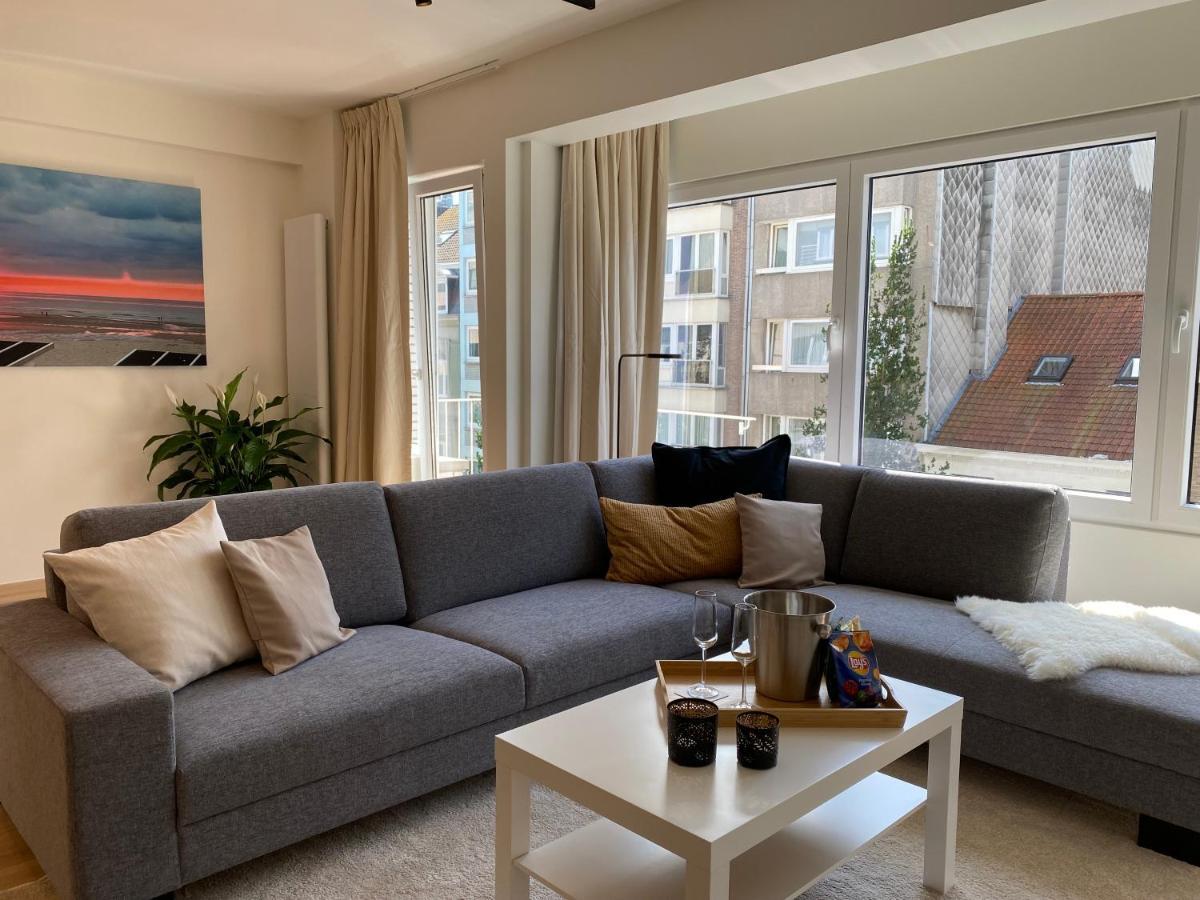 Chiara Luxueus Rustig Appartement 奥斯滕德 外观 照片